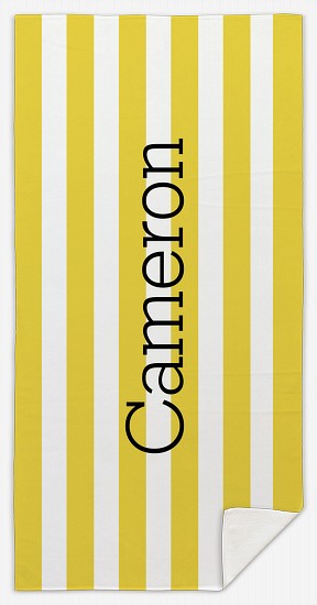 Cabana Stripes Custom Beach Towels