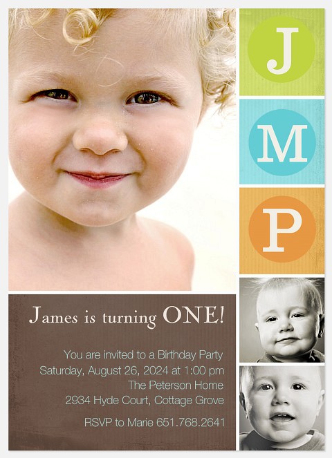 What A Star! Kids' Birthday Invitations